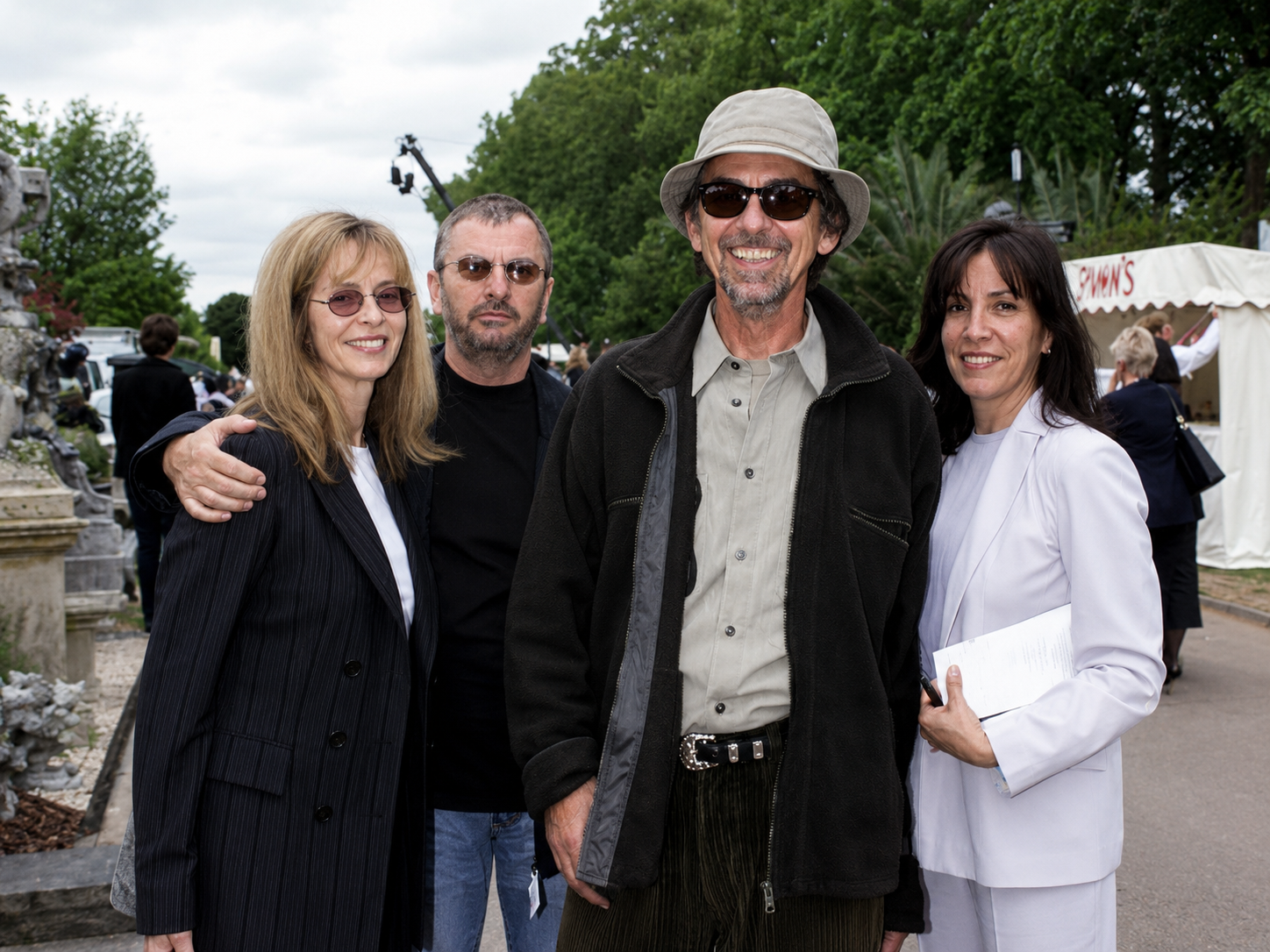 THE BEATLES' FINAL HAPPY REUNION AT THE 1999 CHELSEA FLOWER SHOW