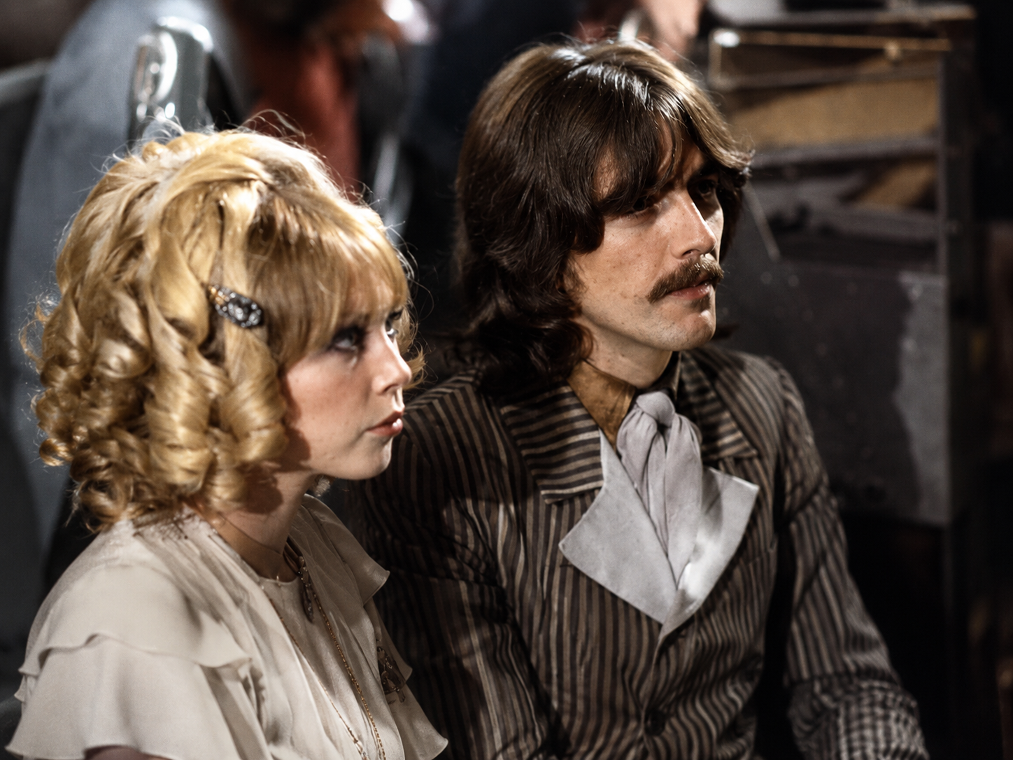 GEORGE HARRISON AND PATTIE BOYD: A MOMENT AT THE HEART OF BEATLEMANIA