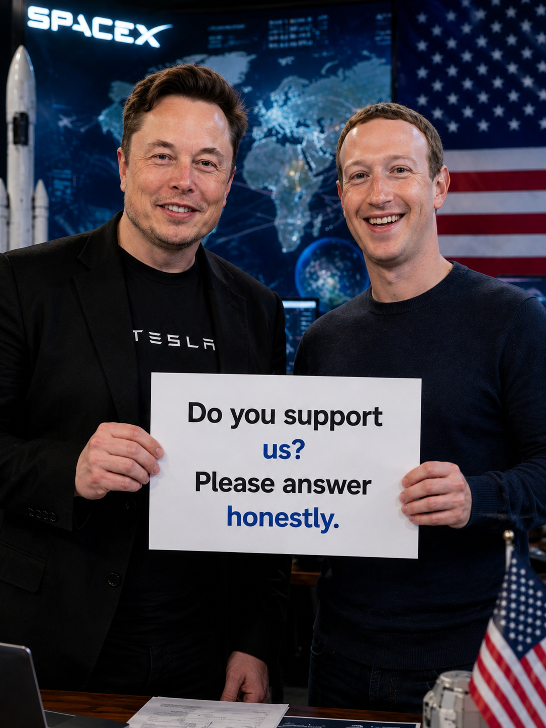 When Titans Unite: Could Elon Musk and Mark Zuckerberg Change the World?