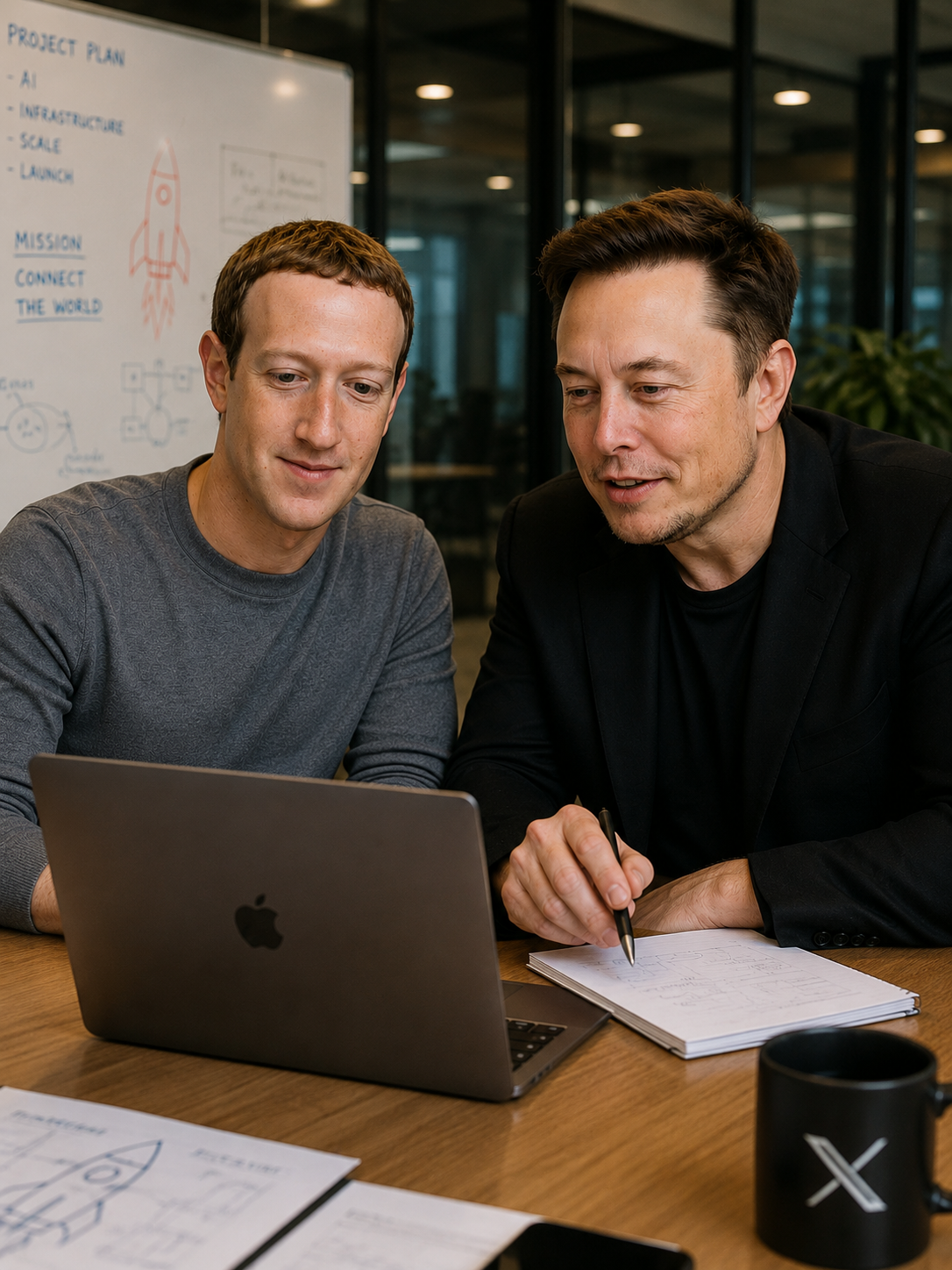 Elon Musk and Mark Zuckerberg – Could They Change the World Together?